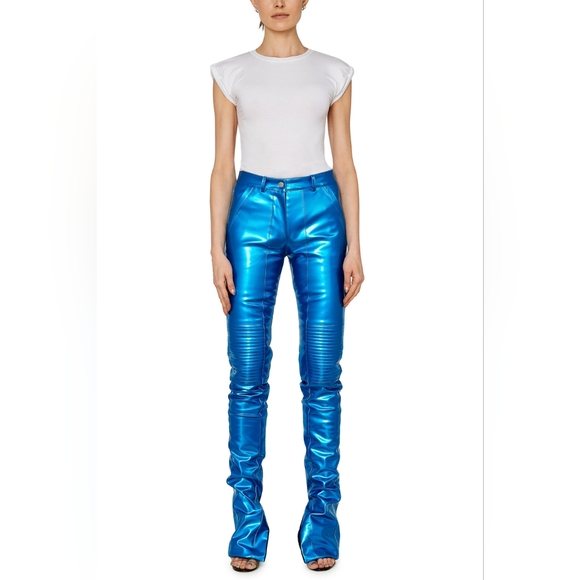 Aqua Moto Pant LaQuan Smith - Picture 4 of 4